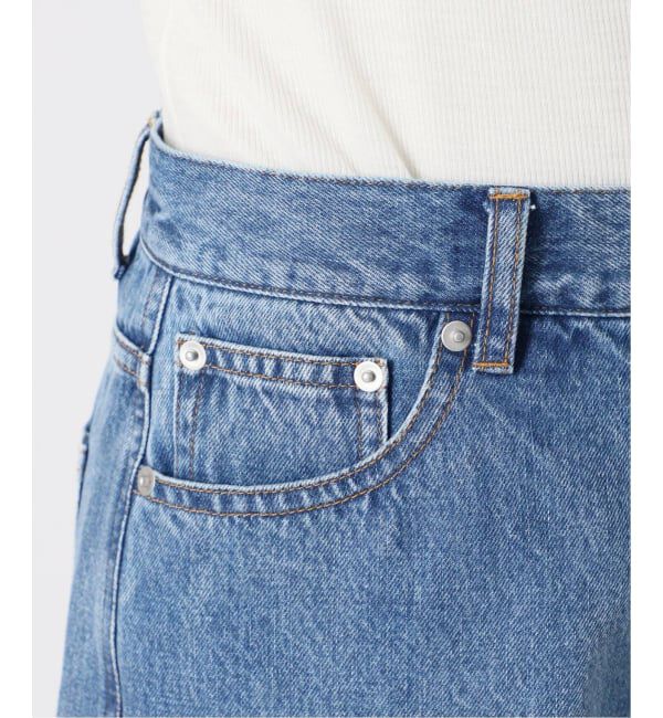 IENA「《追加2》カーブシルエットデニム」|デニム|