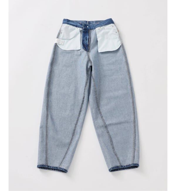 IENA「《追加2》カーブシルエットデニム」|デニム|