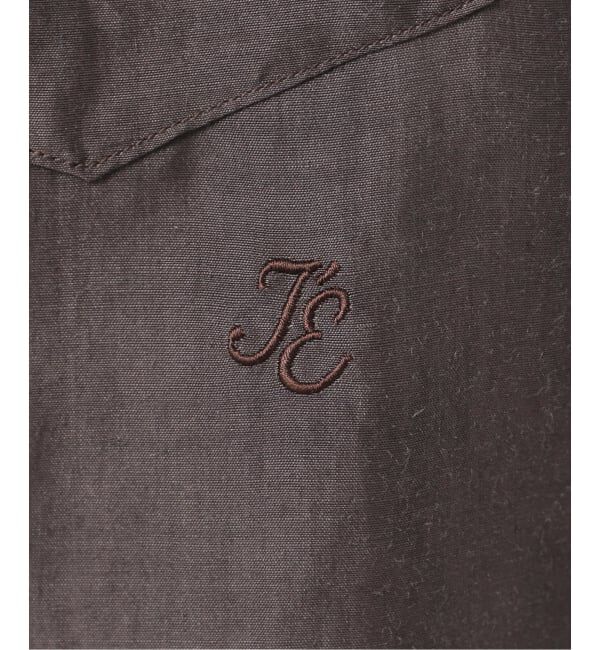 IENA「《一部カラーWEB限定》ラミーリヨセルバンドカラーシャツ」|シャツ・ブラウス|