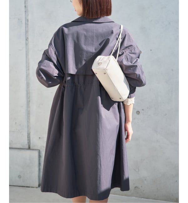 IENA「撥水ステンカラーコート」|ステンカラーコート|