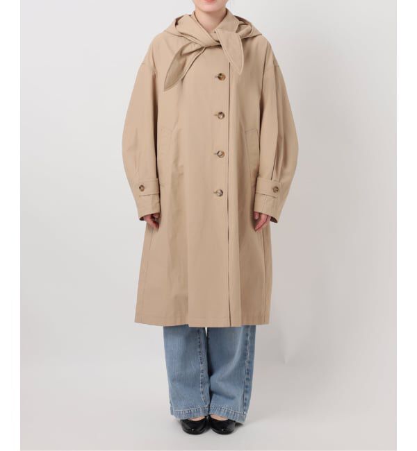 IENA「撥水ステンカラーコート」|ステンカラーコート|