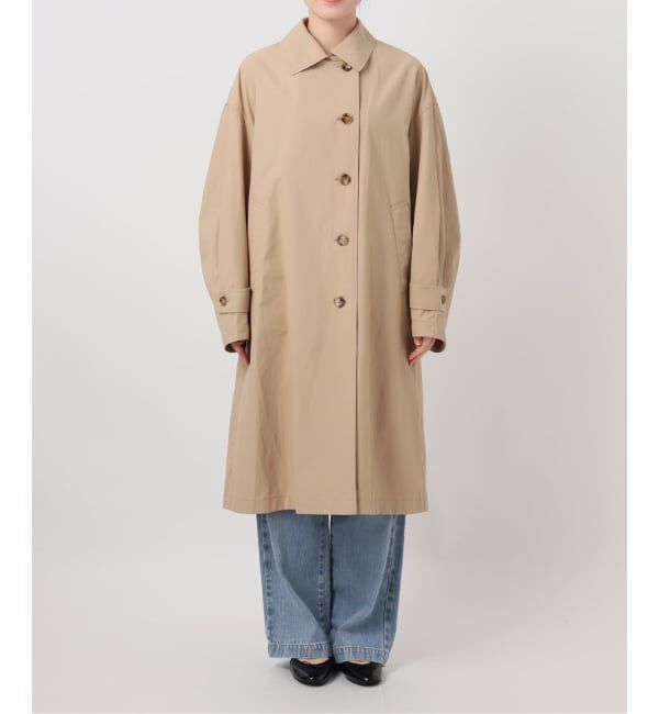 IENA「撥水ステンカラーコート」|ステンカラーコート|