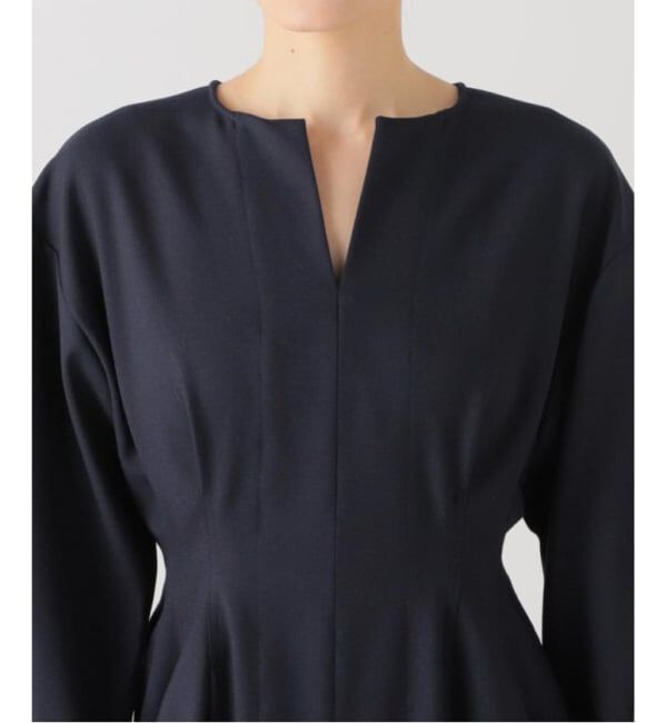 VERMEIL par iena「《追加4》P/Ry ウエストシェイプワンピース」|ワンピース|