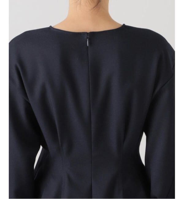 VERMEIL par iena「《追加4》P/Ry ウエストシェイプワンピース」|ワンピース|