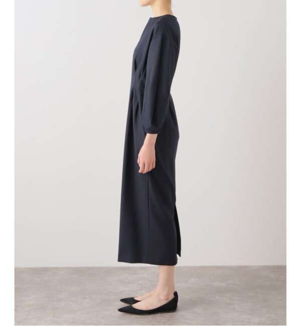 VERMEIL par iena「《追加4》P/Ry ウエストシェイプワンピース」|ワンピース|