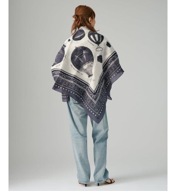 VERMEIL par iena「manipuri マニプリ インドストール バルーンバンダナ 0161333012」|ストール|