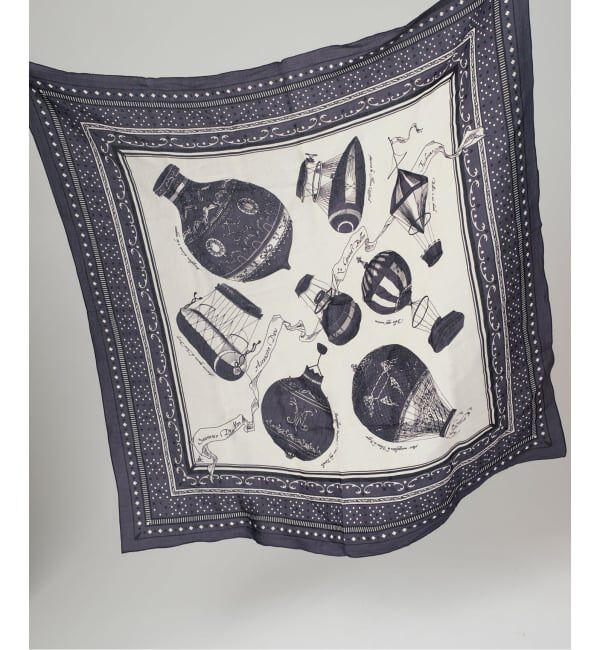 VERMEIL par iena「manipuri マニプリ インドストール バルーンバンダナ 0161333012」|ストール|