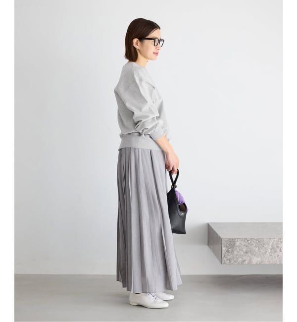 IENA「《追加》ジップオープン2WAYスウェットプルオーバー」|スウェット・ジャージ|