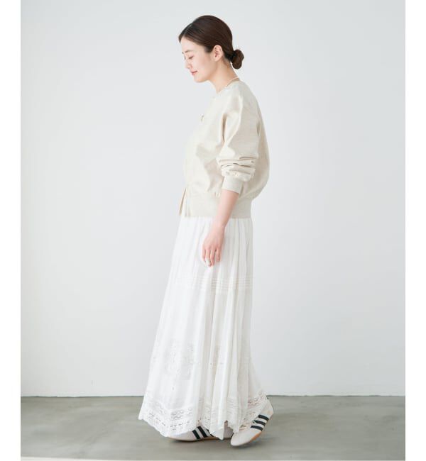 IENA「《追加》ジップオープン2WAYスウェットプルオーバー」|スウェット・ジャージ|