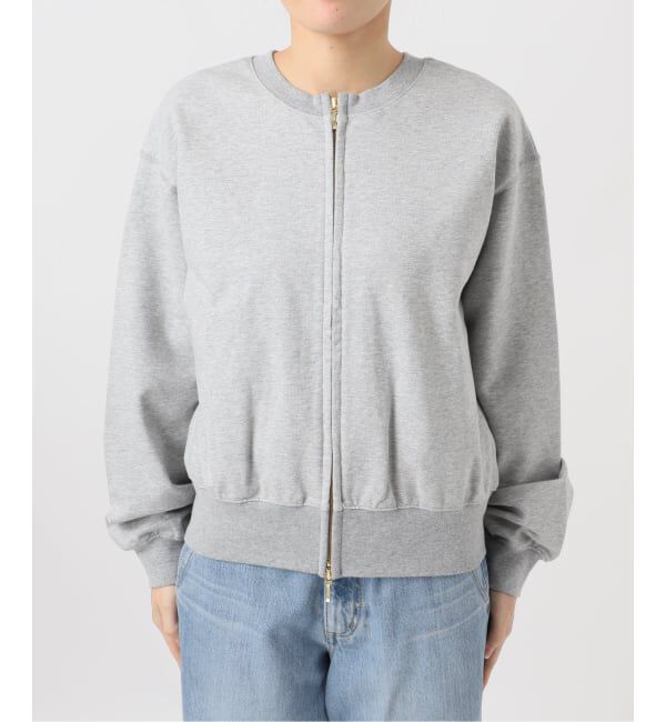 IENA「《追加》ジップオープン2WAYスウェットプルオーバー」|スウェット・ジャージ|