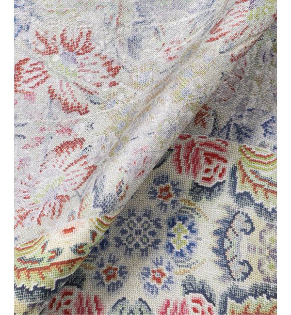 VERMEIL par iena「PIERRE LOUIS MASCIA ピエール ルイマーシャ Scarf 90x90cm 517702/101」|バンダナ・スカーフ|