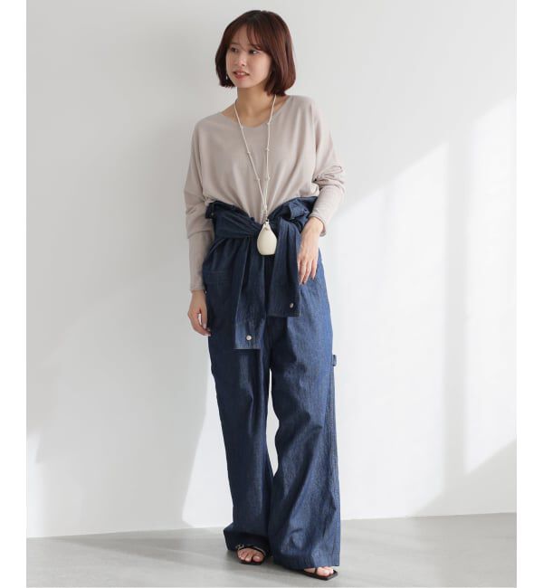 SLOBE IENA「UNIVERSAL OVERALL SLOBE別注 デニムオールインワン」|オールインワン|