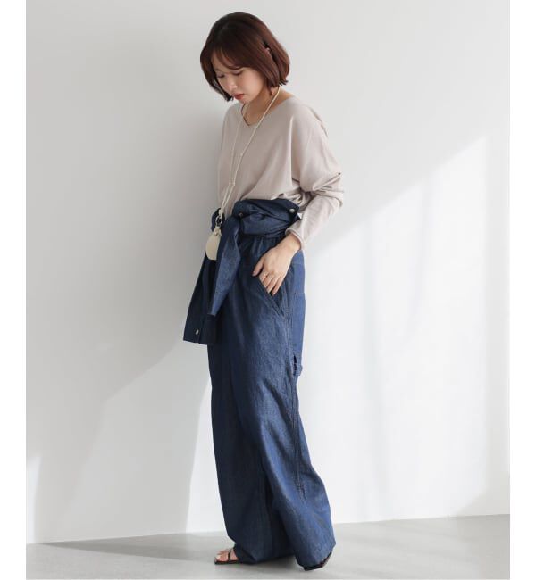 SLOBE IENA「UNIVERSAL OVERALL SLOBE別注 デニムオールインワン」|オールインワン|