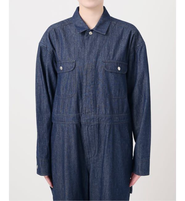 SLOBE IENA「UNIVERSAL OVERALL SLOBE別注 デニムオールインワン」|オールインワン|