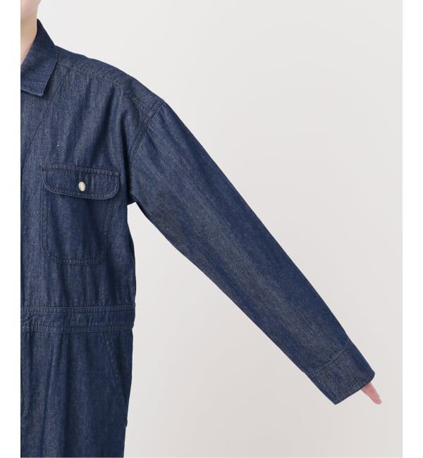 SLOBE IENA「UNIVERSAL OVERALL SLOBE別注 デニムオールインワン」|オールインワン|