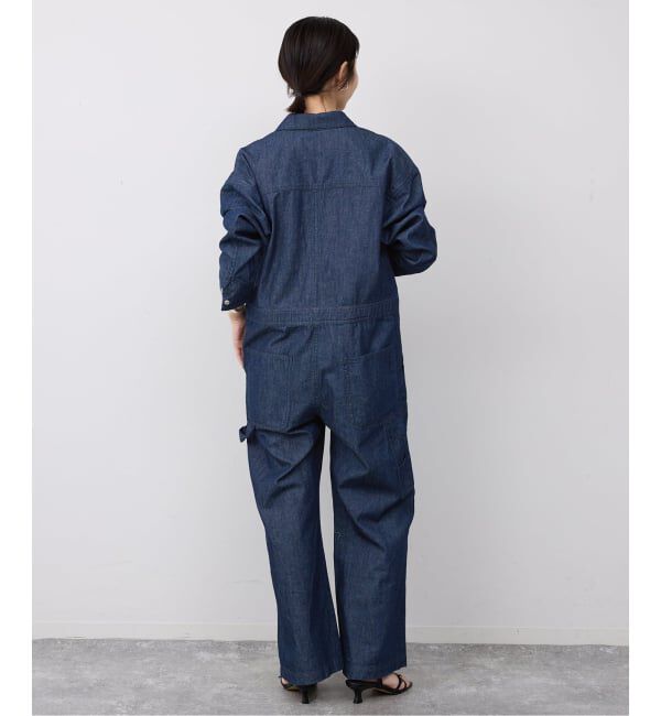 SLOBE IENA「UNIVERSAL OVERALL SLOBE別注 デニムオールインワン」|オールインワン|