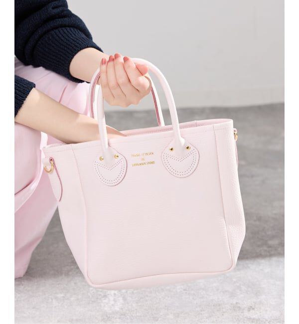 IENA「《WEB限定》YOUNG&OLSEN EMBOSSED LEATHER D TOTE S バッグ YO2601-GD003」|トートバッグ|