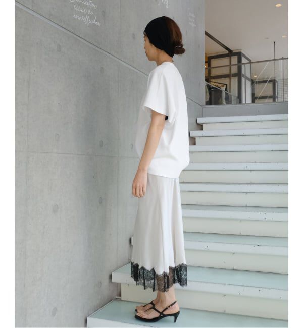 IENA「Maison IENA 別注 Nell/ネル アシンメトリーカットソー 261-80302」|Tシャツ・カットソー|