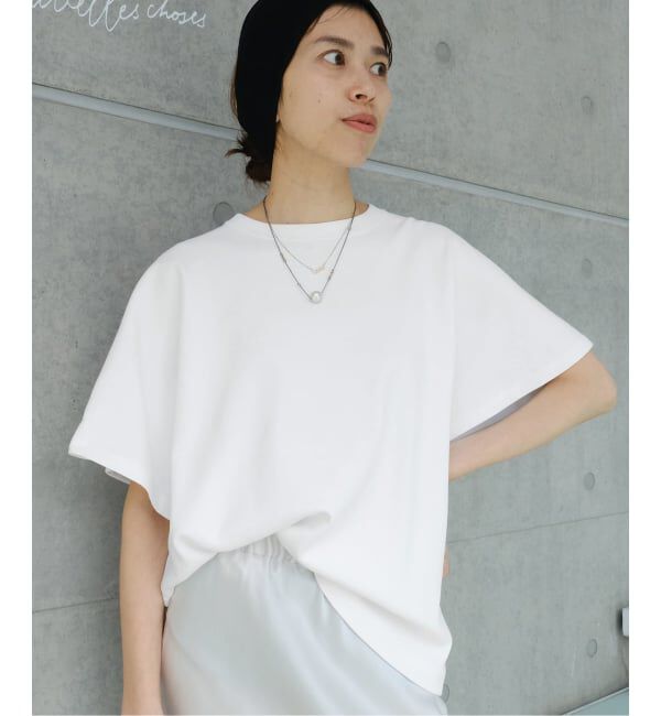 IENA「Maison IENA 別注 Nell/ネル アシンメトリーカットソー 261-80302」|Tシャツ・カットソー|