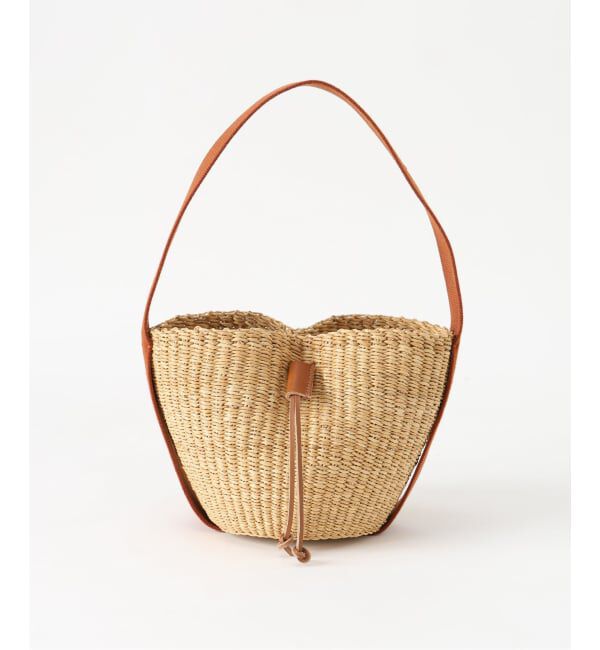 IENA「《予約》MUUN/ムーニュ  MINI ORBI バッグ MORB_COT_NRUEC」|ハンドバッグ|