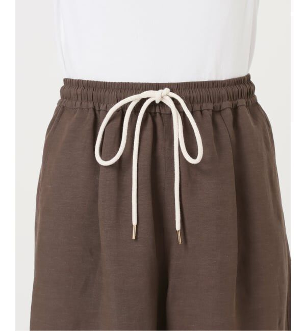 IENA「《新色あり/追加予約》ウォッシャブル リネンレーヨンイージーパンツ」|その他|