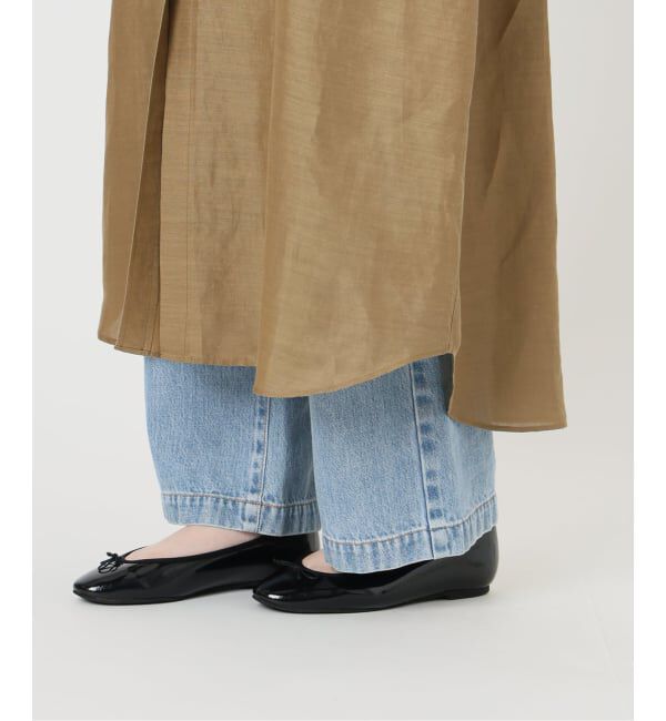 IENA「《予約》ラミーリヨセルシャツワンピース」|ワンピース|