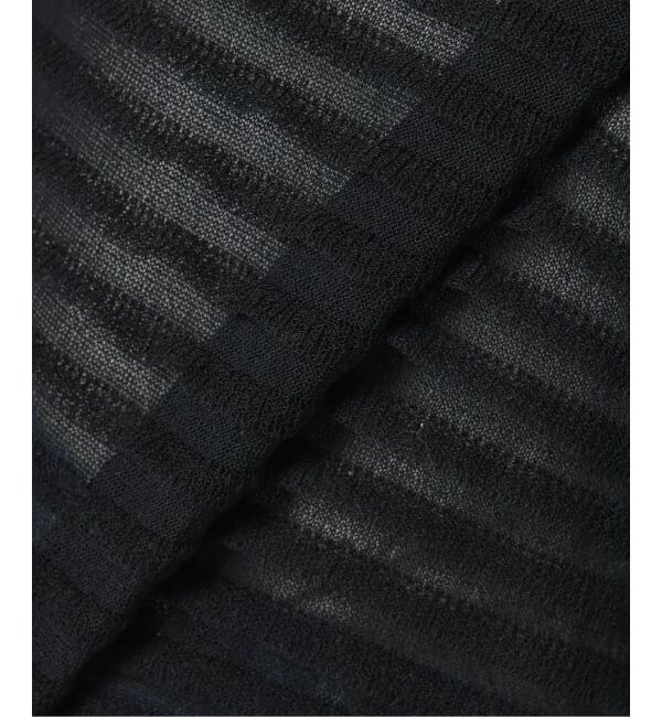 IENA「《予約》ウォッシャブル シアーフリルプルオーバー」|ニット・セーター|