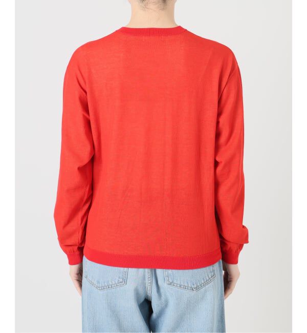 IENA「《予約》ウォッシャブル ダブルレイヤードカーディガン」|カーディガン|