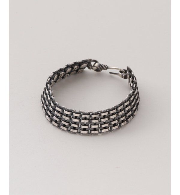 EDIFICE「THARU SILVER(タルー シルバー) Double Bracelet PAISLEY」|ブレスレット・バングル|