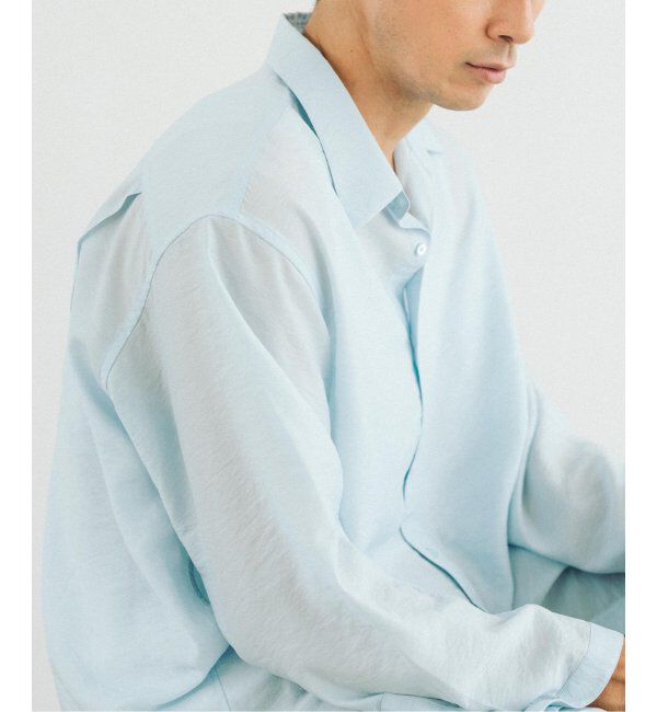 EDIFICE「シアー バンブー 8分袖 レギュラーシャツ」|シャツ・ブラウス|