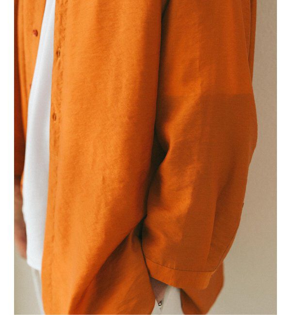 EDIFICE「シアー バンブー 8分袖 レギュラーシャツ」|シャツ・ブラウス|