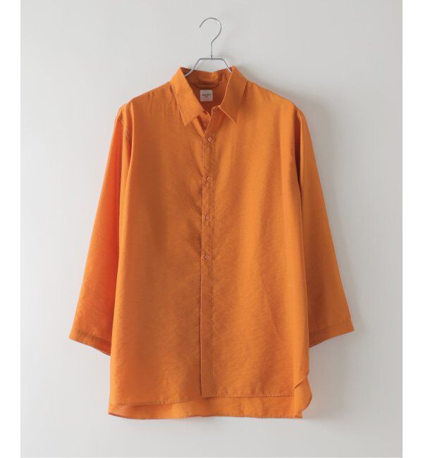 EDIFICE「シアー バンブー 8分袖 レギュラーシャツ」|シャツ・ブラウス|