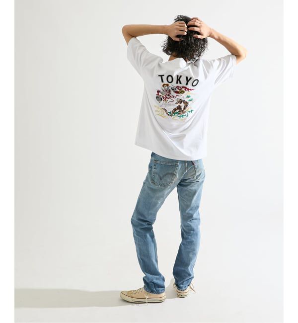 Paris Saint-Germain「【Paris Saint-Germain / パリ・サン＝ジェルマン】JP Ryu Germain embroidery  TEE」|Tシャツ・カットソー|