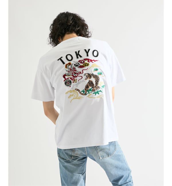 Paris Saint-Germain「【Paris Saint-Germain / パリ・サン＝ジェルマン】JP Ryu Germain embroidery  TEE」|Tシャツ・カットソー|