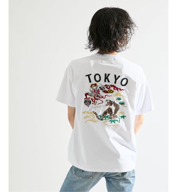 Paris Saint-Germain「【Paris Saint-Germain / パリ・サン＝ジェルマン】JP Ryu Germain embroidery  TEE」|Tシャツ・カットソー|ホワイト