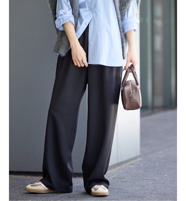 JOURNAL STANDARD「《追加》ウールライクストレッチワイドパンツ」|その他|