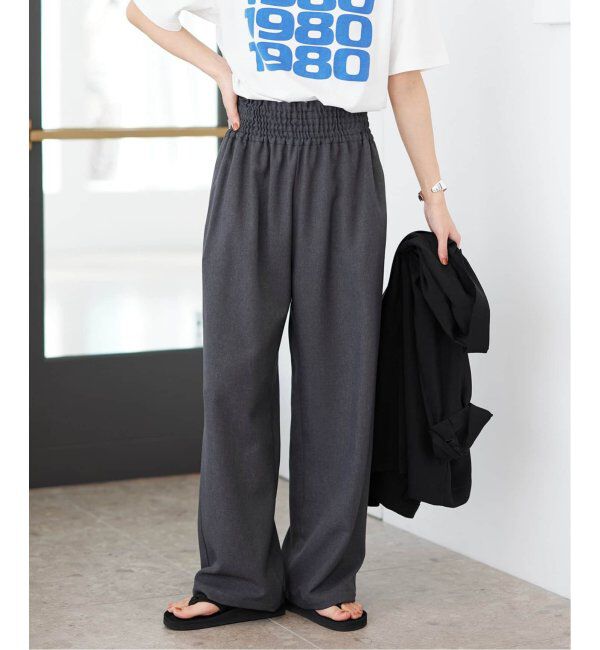 JOURNAL STANDARD「《追加》ウールライクストレッチワイドパンツ」|その他|