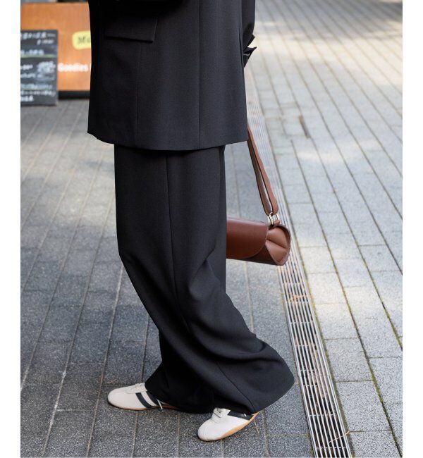 JOURNAL STANDARD「《追加》ウールライクストレッチワイドパンツ」|その他|