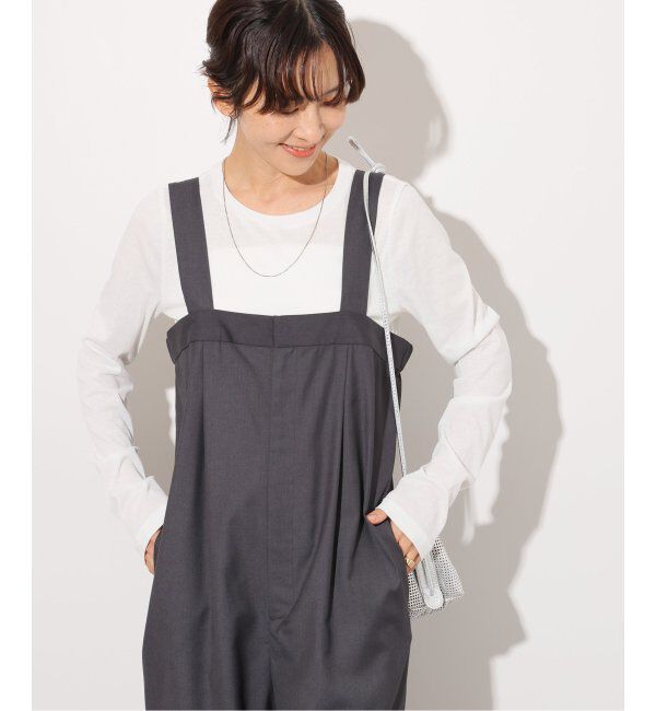 JOURNAL STANDARD relume「《追加》ソフトテレコクルーネックロングTEE」|Tシャツ・カットソー|