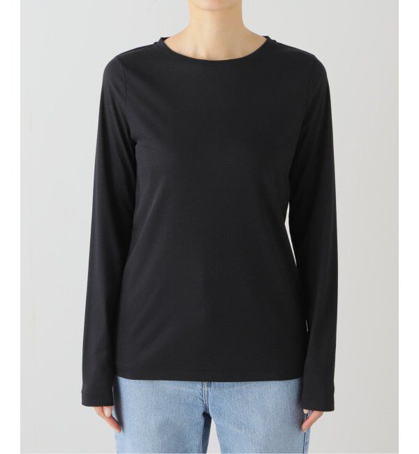 JOURNAL STANDARD relume「《追加》ソフトテレコクルーネックロングTEE」|Tシャツ・カットソー|