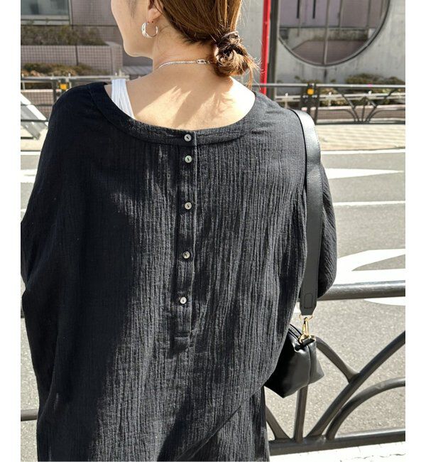 JOURNAL STANDARD「ソフトガーゼ2WAYビッグプルオーバー」|シャツ・ブラウス|