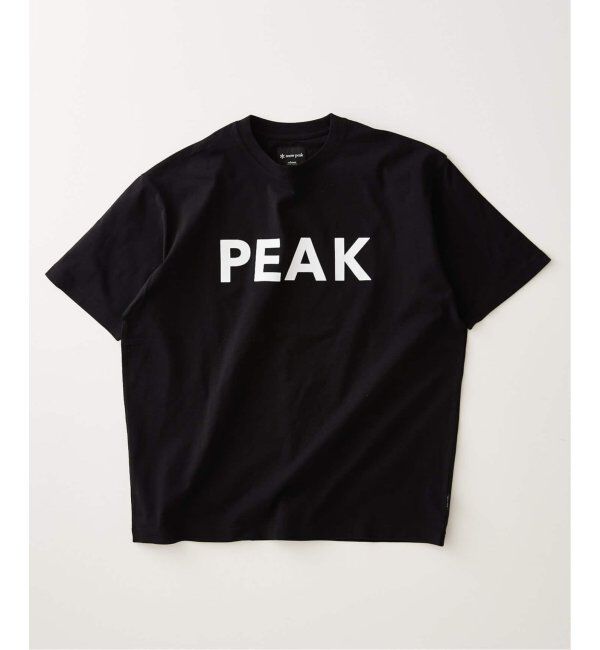 JOURNAL STANDARD relume「SNOW PEAK / スノーピーク 別注 &rdquo;PEAK SNOW&rdquo; ロゴTシャツ」|Tシャツ・カットソー|