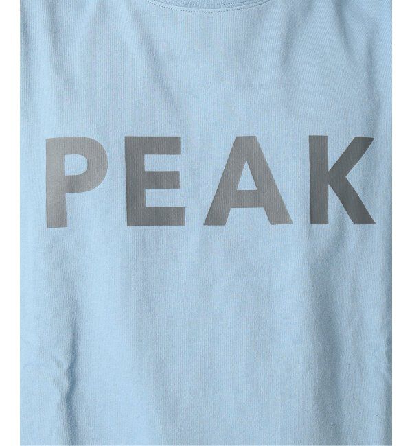 JOURNAL STANDARD relume「SNOW PEAK / スノーピーク 別注 &rdquo;PEAK SNOW&rdquo; ロゴTシャツ」|Tシャツ・カットソー|