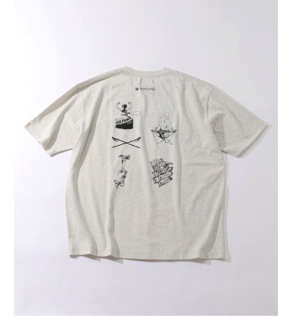 JOURNAL STANDARD relume「SNOW PEAK / スノーピーク 別注 &rdquo;GEAR&rdquo; プリントTシャツ」|Tシャツ・カットソー|