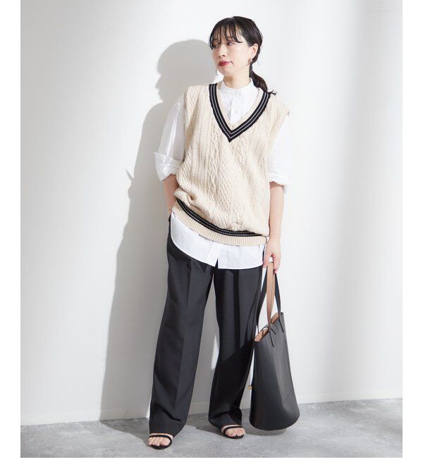 journal standard L'essage「《追加》《別注》【ILL ONE EIGHTY/イル ワンエイティ】TIDEN VEST：ベスト」|ベスト・ジレ|