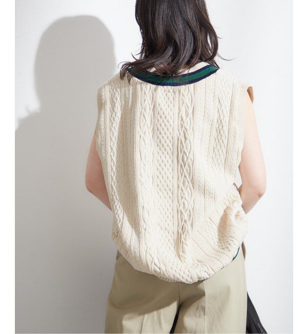 journal standard L'essage「《追加》《別注》【ILL ONE EIGHTY/イル ワンエイティ】TIDEN VEST：ベスト」|ベスト・ジレ|