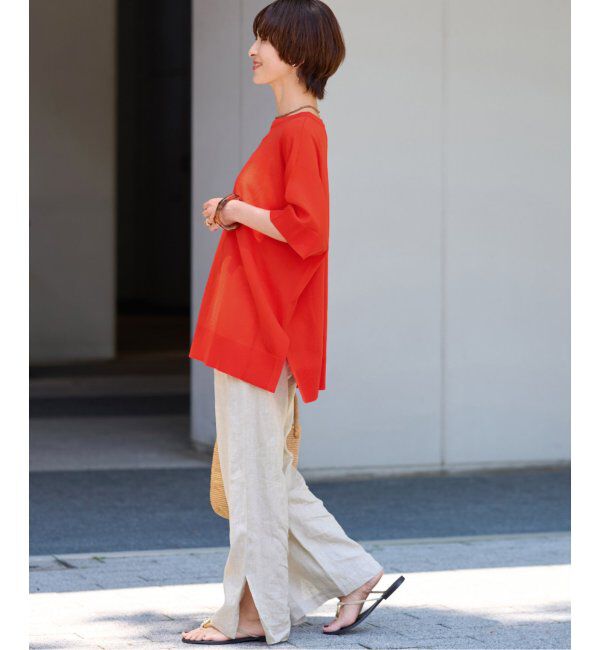 JOURNAL STANDARD relume「《一部WEB限定追加4》麻スリットイージーパンツ」|その他|