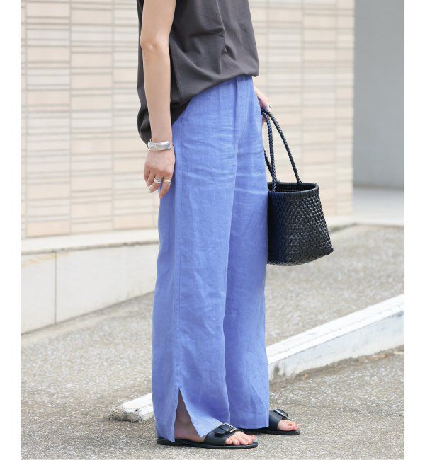 JOURNAL STANDARD relume「《一部WEB限定追加4》麻スリットイージーパンツ」|その他|