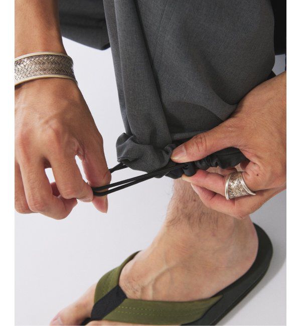 JOURNAL STANDARD relume「トロピカルポリ オーバー パンツ」|スラックス|