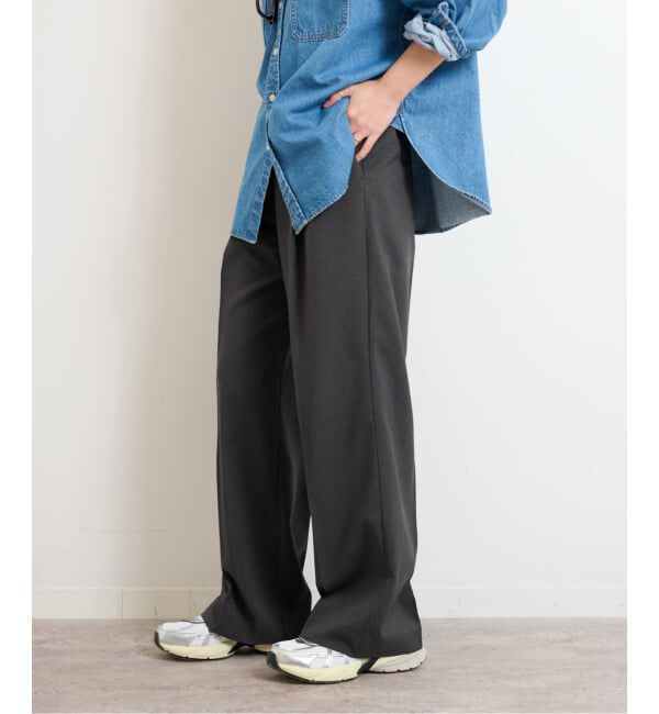 JOURNAL STANDARD relume「《追加7》マットウースフレアタックパンツ」|スラックス|